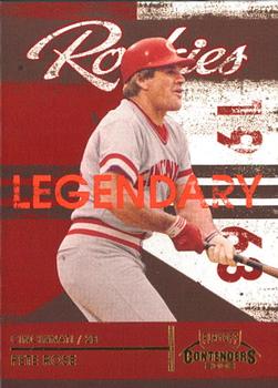 2008 Playoff Contenders - Legendary Rookies #2 Pete Rose Front