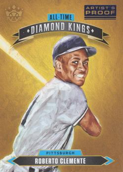 2020 Panini Diamond Kings - All-Time Diamond Kings Artist's Proof Blue #ATDK-15 Roberto Clemente Front