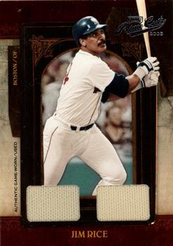 2008 Playoff Prime Cuts - Dual Materials #43 Jim Rice Front
