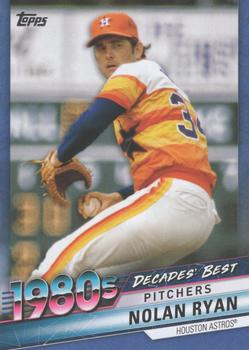 2020 Topps - Decades' Best Blue (Series Two) #DB-65 Nolan Ryan Front