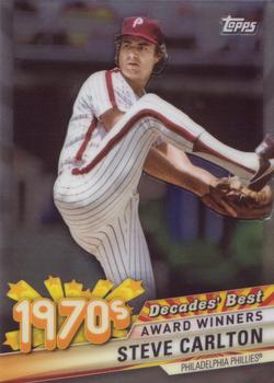 2020 Topps - Decades' Best Chrome (Series Two) #DBC-37 Steve Carlton Front