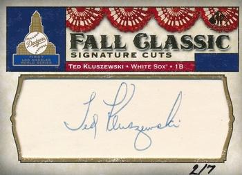 2008 SP Legendary Cuts - Fall Classic Cut Signatures #FCC-TK Ted Kluszewski Front