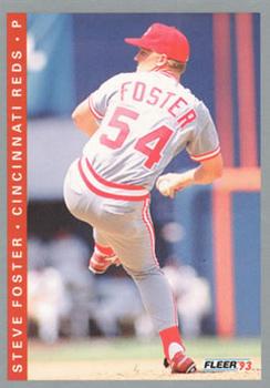 1993 Fleer #33 Steve Foster Front