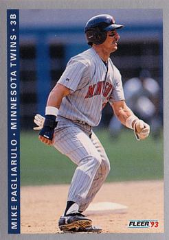 1993 Fleer #641 Mike Pagliarulo Front