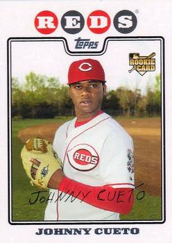 2008 Topps - Rookies #16 Johnny Cueto Front