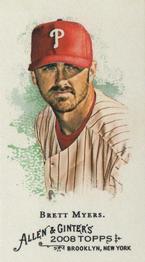 2008 Topps Allen & Ginter - Mini No Card Number #NNO Brett Myers Front