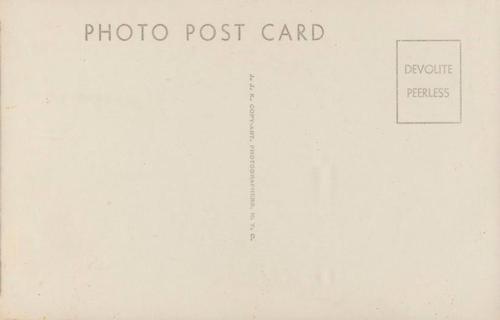 1950-56 J.J.K Copy-Art Photographers Postcards #NNO Del Crandall Back