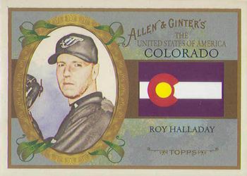 2008 Topps Allen & Ginter - United States #US6 Roy Halladay Front