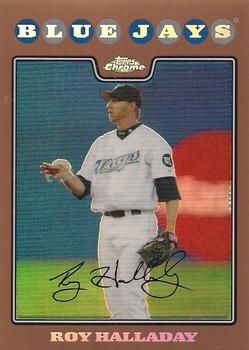 2008 Topps Chrome - Copper Refractors #67 Roy Halladay Front