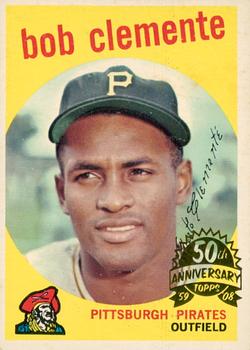 2008 Topps Heritage - 50th Anniversary Buybacks #478 Roberto Clemente Front