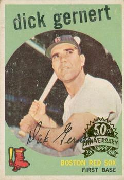 2008 Topps Heritage - 50th Anniversary Buybacks #13 Dick Gernert Front