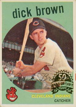 2008 Topps Heritage - 50th Anniversary Buybacks #61 Dick Brown Front
