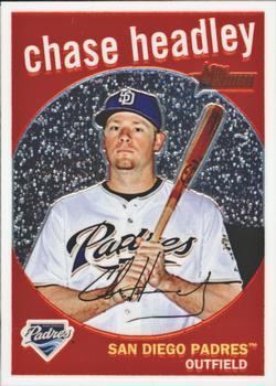 2008 Topps Heritage - Chrome #C239 Chase Headley  Front