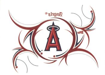 2008 Topps Opening Day - Tattoos #NNO Los Angeles Angels Front