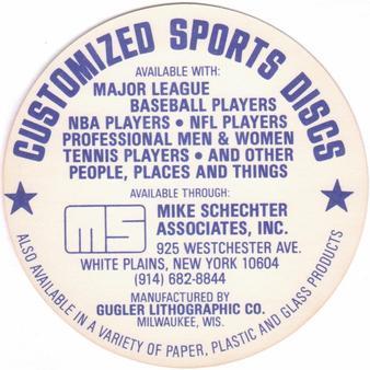1977 MSA Customized Sports Discs #NNO Steve Carlton Back