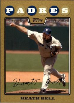 2008 Topps Updates & Highlights - Gold #UH320 Heath Bell Front