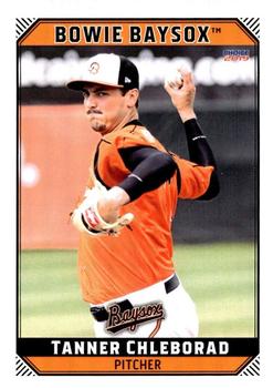 2019 Choice Bowie Baysox #5 Tanner Chleborad Front