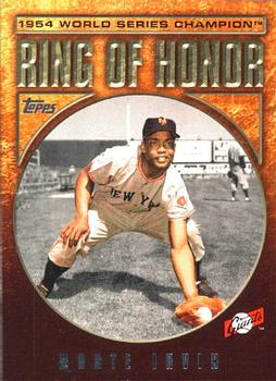2008 Topps Updates & Highlights - Ring of Honor: World Series Champions #RH-MI Monte Irvin Front