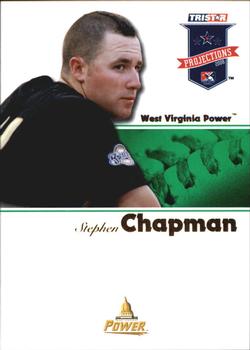 2008 TriStar PROjections - Green #299 Stephen Chapman Front
