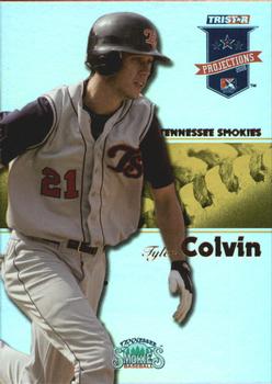 2008 TriStar PROjections - Reflectives Yellow #129 Tyler Colvin Front