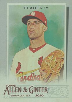 2020 Topps Allen & Ginter - Silver Portrait #90 Jack Flaherty Front
