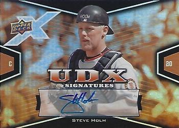 2008 Upper Deck X - Signatures #SH Steve Holm Front