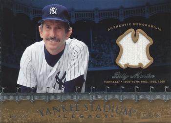 2008 Upper Deck Yankee Stadium Legacy - Memorabilia #BM Billy Martin Front