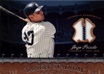 2008 Upper Deck Yankee Stadium Legacy - Memorabilia #PO Jorge Posada Front
