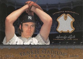 2008 Upper Deck Yankee Stadium Legacy - Memorabilia #SL Sparky Lyle Front