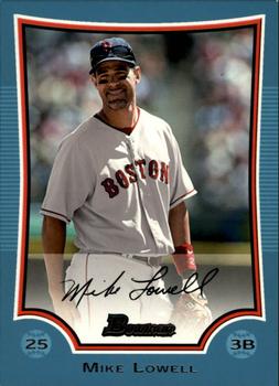 2009 Bowman - Blue #142 Mike Lowell Front
