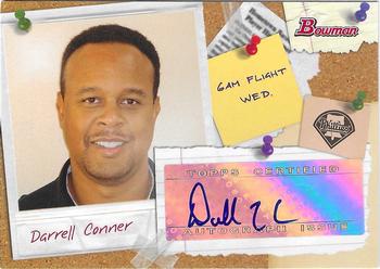 2009 Bowman - Major League Scout Autographs #SC-DC Darrell Conner Front