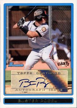 2009 Bowman - Prospects Autographs #BPA-BP Buster Posey Front