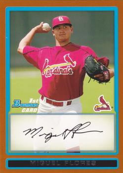 2009 Bowman - Prospects Orange #BP73 Miguel Flores Front