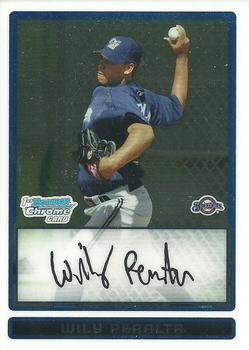 2009 Bowman Chrome - Prospects #BCP138 Wily Peralta Front