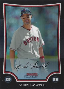 2009 Bowman Chrome - Refractors #142 Mike Lowell Front