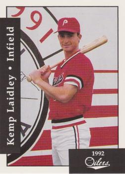 1992 Peninsula Oilers #16 Kemp Laidley Front