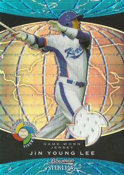 2009 Bowman Sterling - WBC Relics Blue Refractors #BCR-JLL Jin Young Lee Front