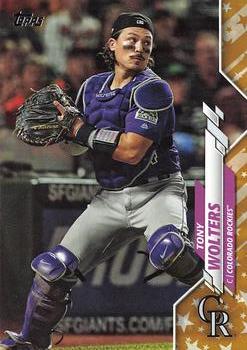 2020 Topps - Gold Star #387 Tony Wolters Front
