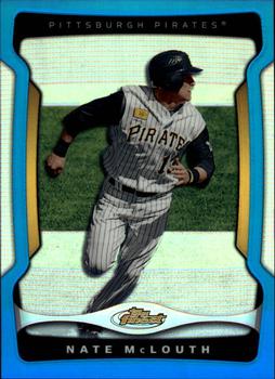2009 Finest - Refractors Blue #77 Nate McLouth Front