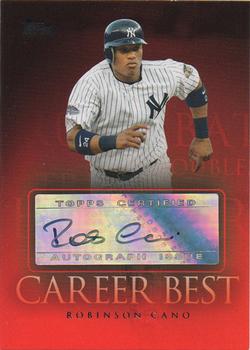 2009 Topps - Career Best Autographs #CBA-RC Robinson Cano Front