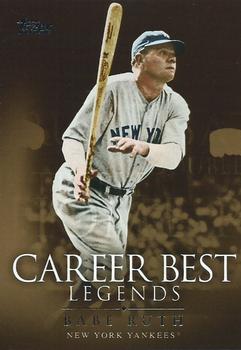 2009 Topps - Legends of the Game Career Best #LGCB-BR Babe Ruth Front