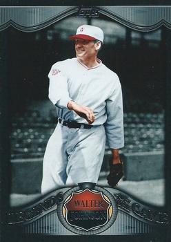 2009 Topps - Legends of the Game Platinum (Wal-Mart) #LLP-8 Walter Johnson Front