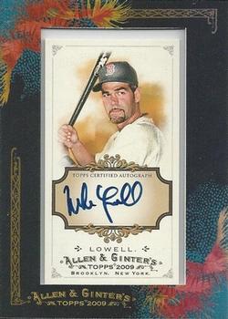 2009 Topps Allen & Ginter - Autographs #AGA-MLO Mike Lowell Front