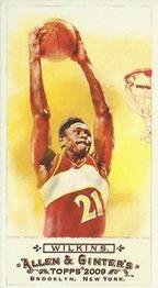 2009 Topps Allen & Ginter - Mini A & G Back #346 Dominique Wilkins Front