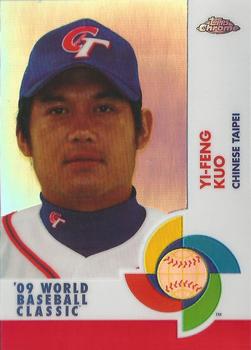 2009 Topps Chrome - World Baseball Classic Red Refractors #W41 Yi-Feng Kuo Front