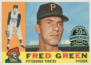 2009 Topps Heritage - 50th Anniversary Buybacks #272 Fred Green Front