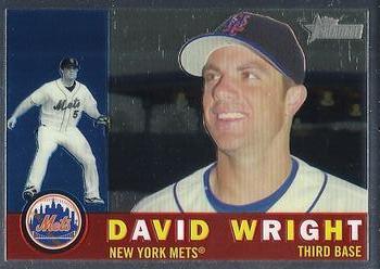 2009 Topps Heritage - Chrome #C20 David Wright Front