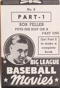 1938 Goudey Big League Movies (R326) #8 Bob Feller Front