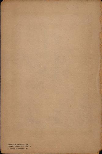 1911 Jones, Keyser & Arras Cabinets #327 Roger Bresnahan Back