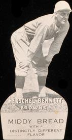 1927 Middy Bread Die Cuts #NNO Herschel Bennett Front